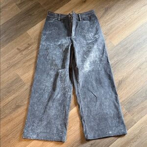 Universal Thread Charcoal Sailor Wide-Leg Pants